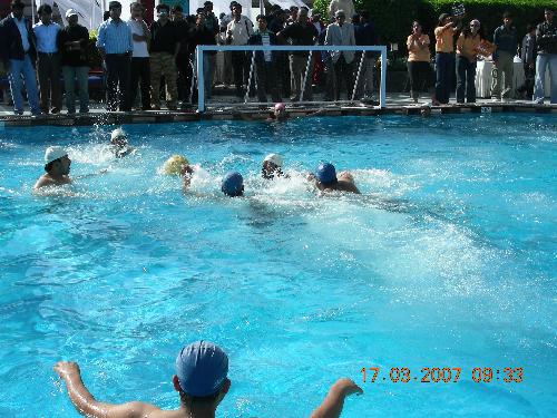 water polo - Time for action...I am the goalkeeper