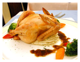Stuffed Roast Chicken - It's easy to cook and delicious to eat.
