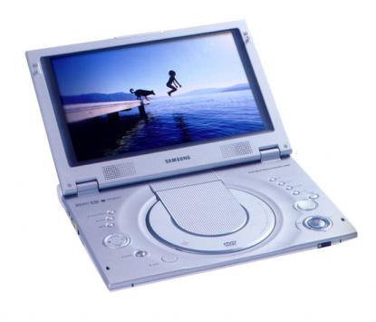 Portable DVD Player - A Samsung portable DVD player..