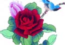 Chinese paint - flower