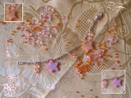 my last work - A bracalet done with stars charms and beads my last work - A bracalet done with stars charms and beads