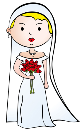 bride - This is the bride.