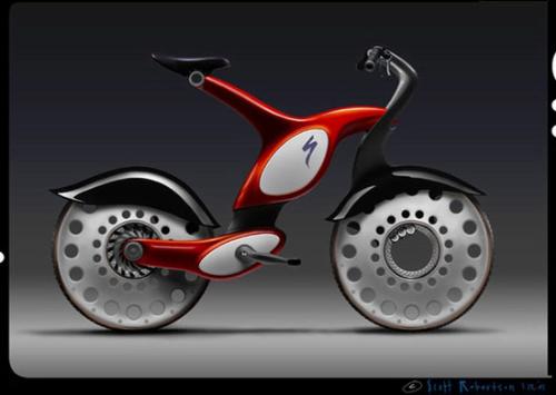 The art of vision - A pretty bicycle