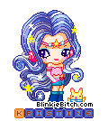 Bluekiss - My name in a cool avatar.