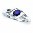 Sapphire ring - The sapphire is my birthstone. I love traditions and would have definitely listened to my grandmother.