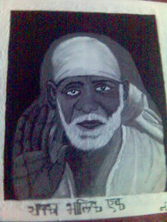 sai baba - for those other than indians, sai baba is a god for certain people.that he has performed miracles is true and that is why people are mad after him...if u hv read the news, u would know of the sai baba picture on the wall and the pilgrims flocking there