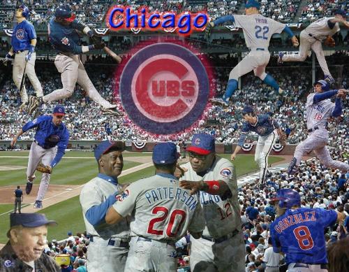 Chicago Cubs - This is just a picture of the best baseball team ever... The Chicago Cubs!