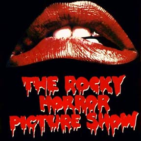 Rocky Horror Picture Show - The all to familar red lip from the begining of the Rocky Horror Picture Show movie. This lips actually belong to Magenta played by Patrica Quinn.