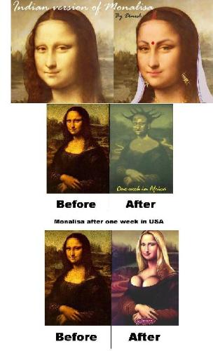 Monalisa edited... - Hows the variations? Monalisa edited... - Hows the variations?