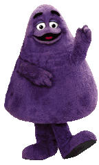 Grimace - Grimace - one of the McDonald's characters