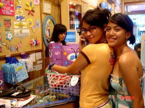 with my causin - smile...