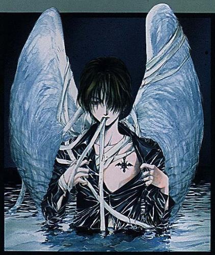 The Angel of Deism - Have you ever felt so angry and want to kill people? This picture of this angel really inspires me to do that. Look at her eyes, it seems to me that she will gonna kill you. She has so much trouble and drama in her life that she can't go over. I don't know why she's angry so much about people, huh?