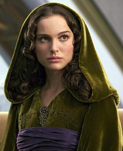 Padme Amidala - Natalie Portman as Padme Amidala in the movies Star Wars