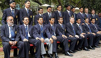 See bunch of idiots smiling - Indian team is facing worst of time and wish them to overcome .
