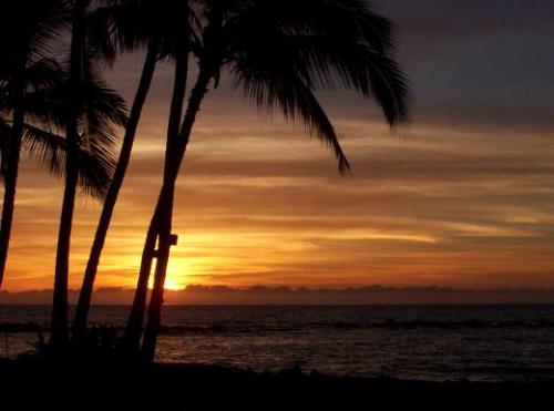 SunSet in Hawaii - This photo was taken on the island of Hawaii in 2002.