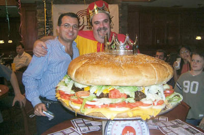 Big Burger - The biggest burger i&#039;ve ever seen