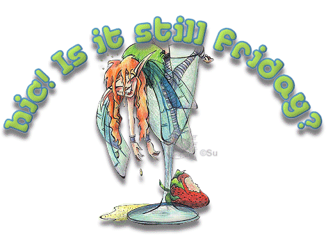 The hangover fairy - The hangover fairy, seen the morning after the night before