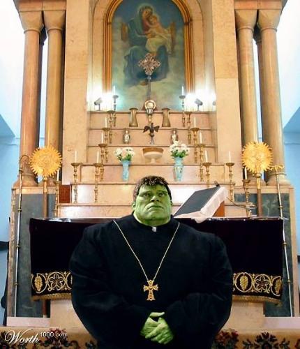 Hulk Priest - For the forgiveness to those hot tempered!