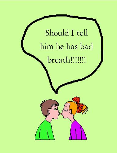 Bad breath! - Should I tell this person he has bad breath.