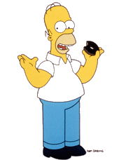 Homer Simpson - Homer Simpson in his usual clothes