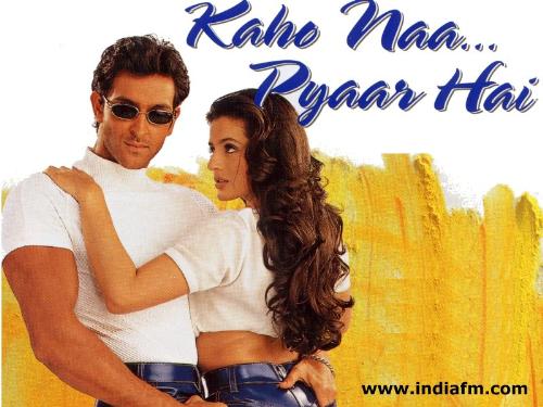 kaho na pyaar hai - a photo of couple loving in 1st........