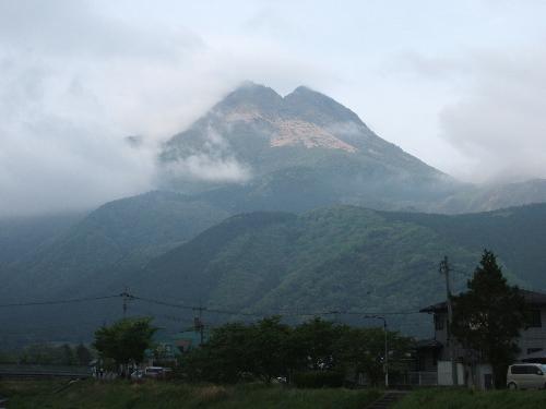 japan - a view of mountains in kyosho