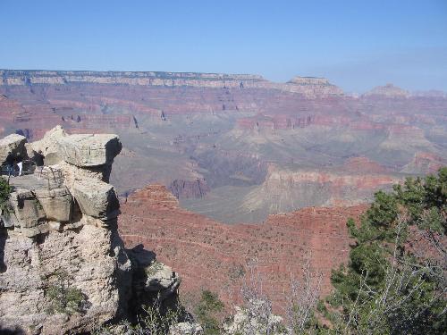 the grand canyon - nice view fro up here