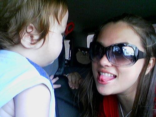 Mother & son.... - We're so cute........