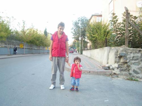 Friend and his nephew - Photo of my friend and his nephew..