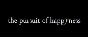 Pursuit of happyness - OPening title