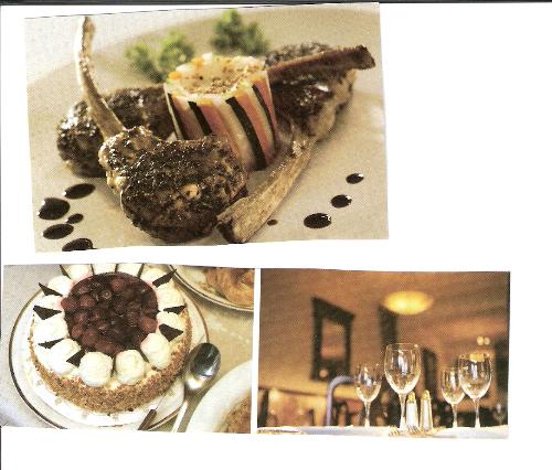 Food - Food, meat,wine,cake very tasty.
