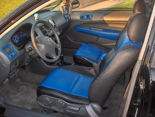 Interior - just some new vinyls stitched up for my interior.