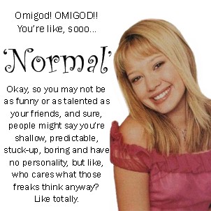Oh my, am normal! is this really reliable? :P - test resuts