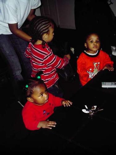 Greatgrands - Three of my beautiful greatgrandchildren-Jzmen, J'aunand Alecia Marie.