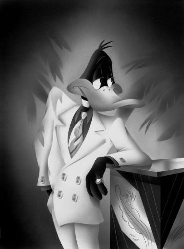 cool daffy - daffy duck dressed up