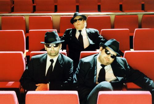 movie teater - movie teater with characters from blue brothers