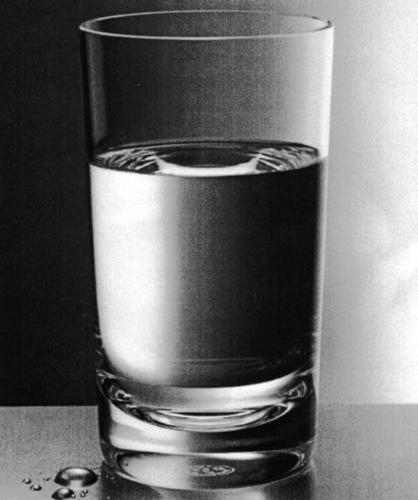 Glass of water - Water is very important.