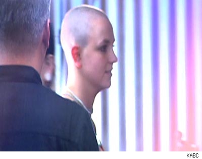 Shaved Head - Britney Spears Shaved Head