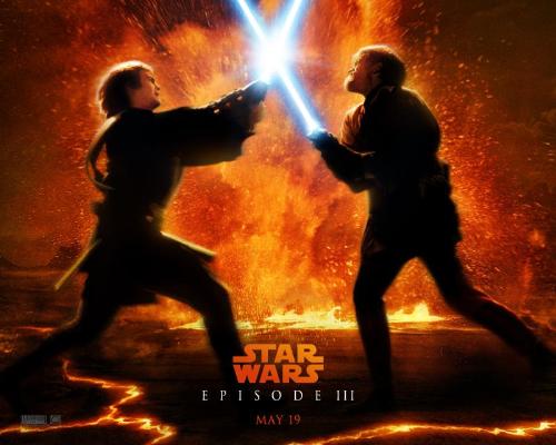 master vs apprentice - Anakin Skywalker faces off with his master Obi-Wan Kenobi during the third episode of the star wars saga where the chosen one was seduced by the dark side's promise of power and got recruited by the sith forces...