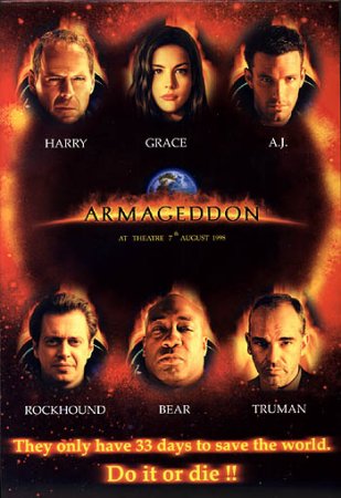 armaggedon - the cast of armaggedon