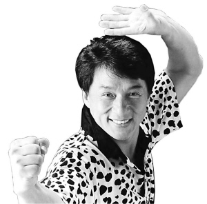 Jackie chan  - Jackie chan in young hour whether very spirit!