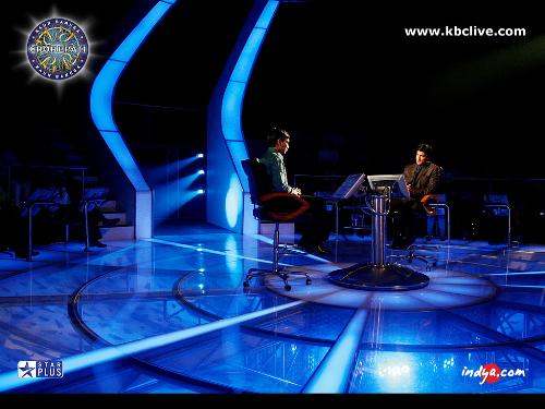 Kaun Banega Crorepati - The photo is of the famous tv show kaun banega crorepati.