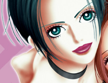 close up - Nana close up manga art