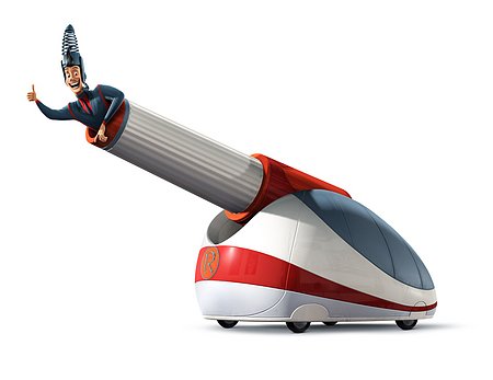 meet the robinsons - The story begins with Lewis, a boy genius with a love of gizmos and gadgets and an undying hope of finding the family he never knew. But Lewis' journey is about to take him to a place even he couldn't have imagined, a place where the impossible no longer exists: the future. When Lewis encounters a mysterious stranger named Wilbur Robinson, he's in for the time-travel of his life and will be whisked off to meet a family unlike any other -- the sublimely fun and futuristic Robinsons -- who will help him to discover a series of amazing and heartfelt secrets about his own limitless potential. But his incredible trip will also bring him into conflict with a villain who gives evil a bad name: the bungling Bowler Hat Guy, who steals Lewis' only way home. Filled with unforgettable characters, clever contraptions, classic villains and all kinds of eye-popping exuberance, MEET THE ROBINSONS continues in the beloved Disney legacy of looking ahead to a dazzling world of tomorrow -- as it unfolds a story about believing in family, yourself and the wide-open future.