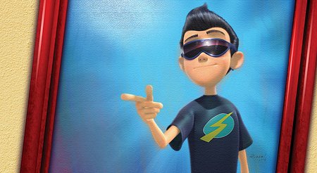 meet the robinsons - The story begins with Lewis, a boy genius with a love of gizmos and gadgets and an undying hope of finding the family he never knew. But Lewis' journey is about to take him to a place even he couldn't have imagined, a place where the impossible no longer exists: the future. When Lewis encounters a mysterious stranger named Wilbur Robinson, he's in for the time-travel of his life and will be whisked off to meet a family unlike any other -- the sublimely fun and futuristic Robinsons -- who will help him to discover a series of amazing and heartfelt secrets about his own limitless potential. But his incredible trip will also bring him into conflict with a villain who gives evil a bad name: the bungling Bowler Hat Guy, who steals Lewis' only way home. Filled with unforgettable characters, clever contraptions, classic villains and all kinds of eye-popping exuberance, MEET THE ROBINSONS continues in the beloved Disney legacy of looking ahead to a dazzling world of tomorrow -- as it unfolds a story about believing in family, yourself and the wide-open future.