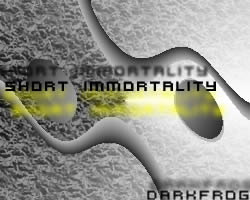 Free Music Cover - This is a cover that I've created for one of my music free productions:'Short Immortality', an ambient/chillout track.