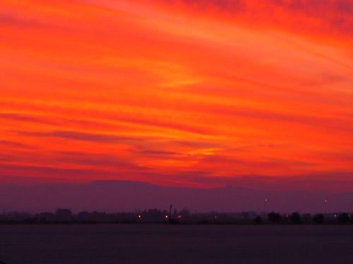 red sky - red sunset red sky