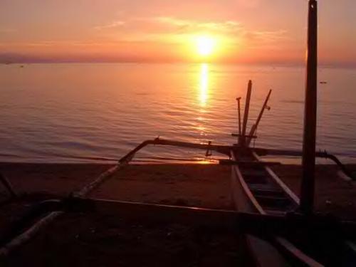 lovina beach - located in singaraja nothern of bali