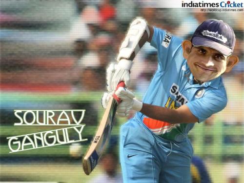 Sourav Ganguly - After losing from B'deshi players the funny photo sourav da