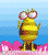 Jump - A bug jumping because of happiness...
I got this GIF from the site www.messengerfreak.com